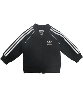 Adidas Boys Three Stripe Track Jacket