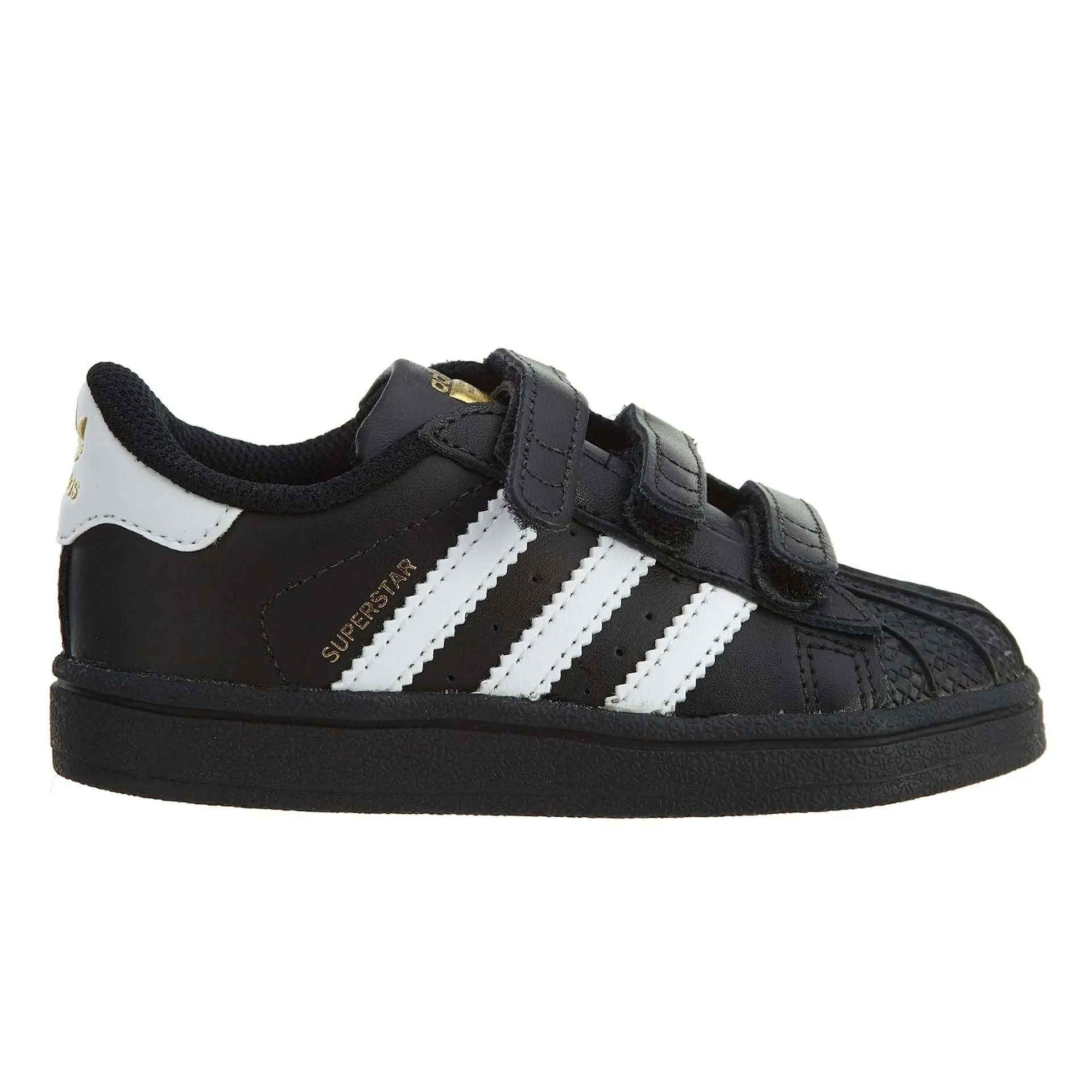 adidas Originals Infant’s Superstar Shoes – Core Black / Cloud White / Core Black