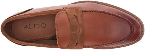 ALDO MEN'S ARARECIA PENNY LOAFER, COGNAC, 13 D US