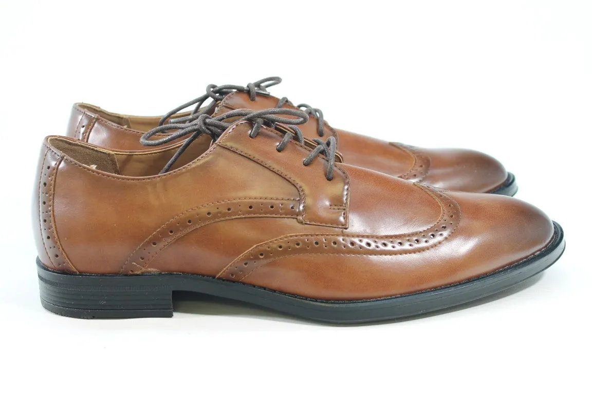 Alfani Leyden Men's Brown Oxfords 10.5M(ZAP15634)