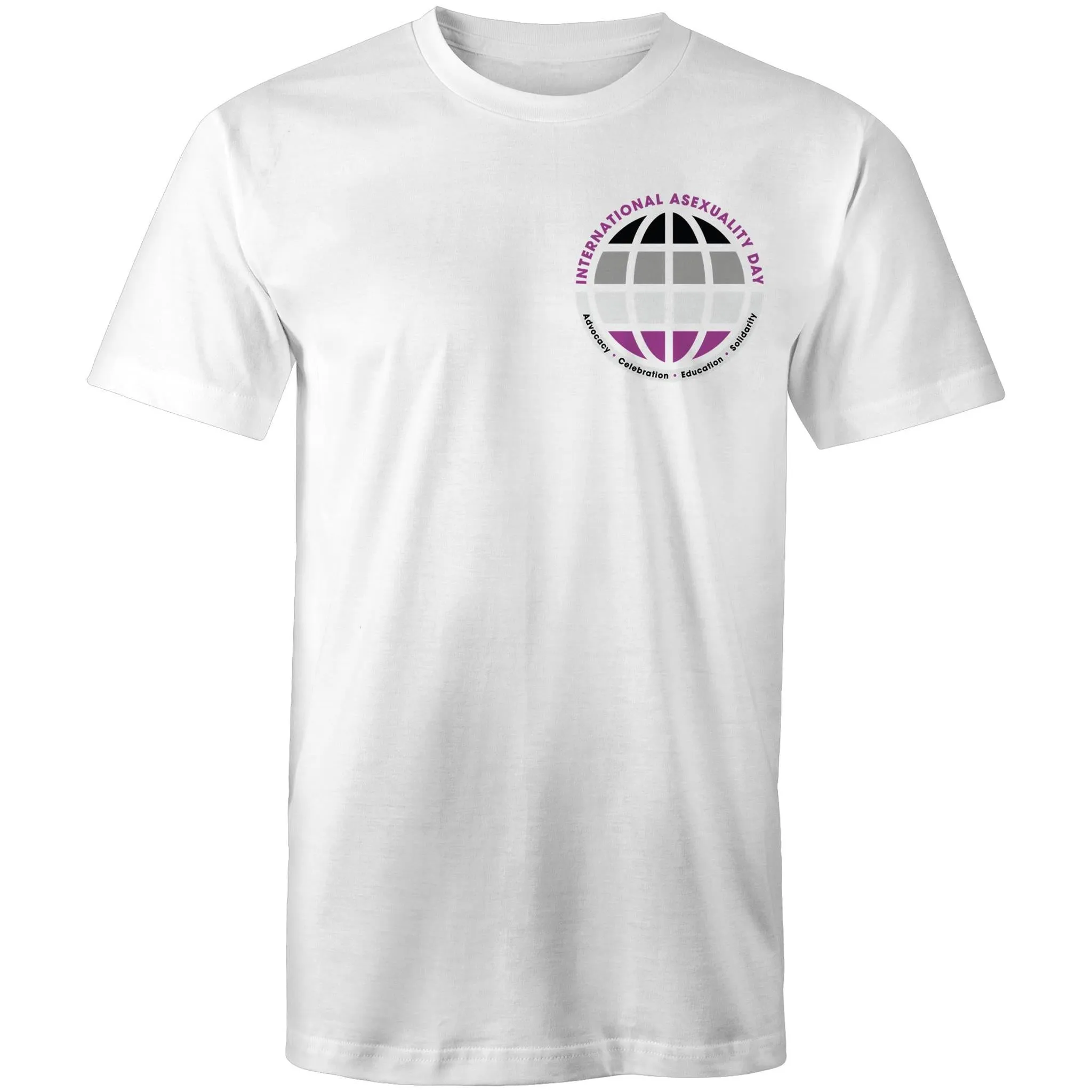 Australian Asexuals International Asexuality Day Logo Pocket T-Shirt Unisex (AS015)