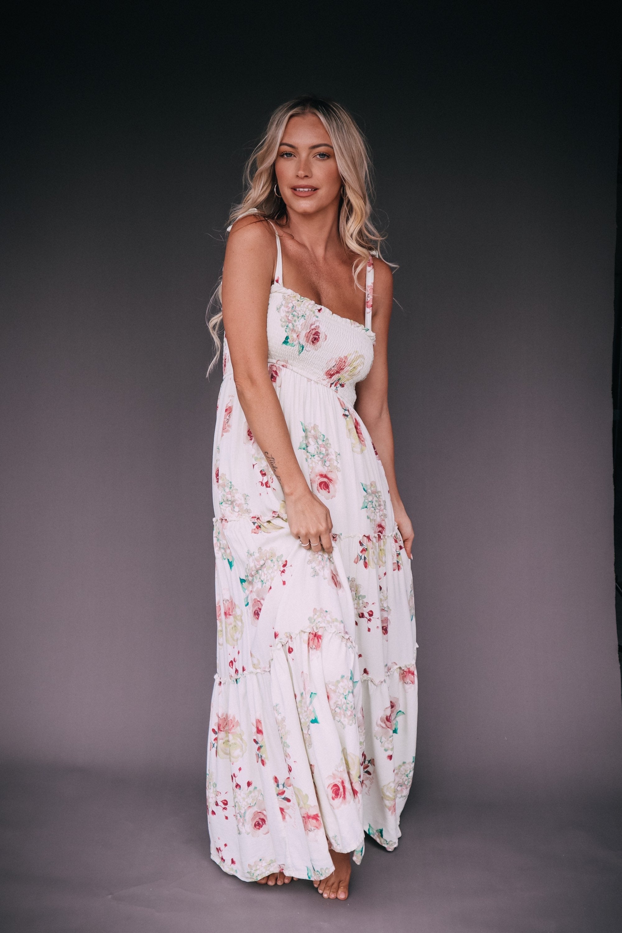 Baby Doll Maxi - Exclusive Floral Dream Print