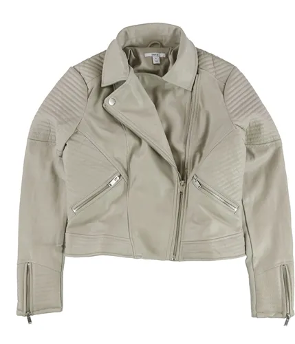 Bar Iii Womens Quilted Moto Jacket