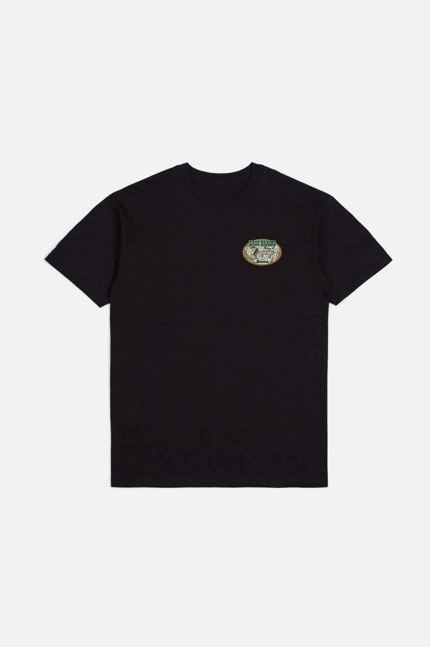 Bass Brains Swim S/S Standard Tee - Black