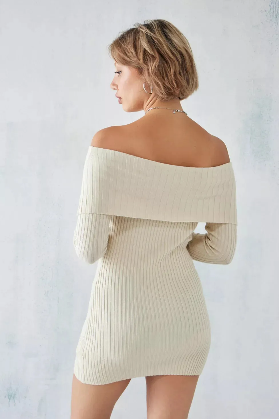 BDG Tori Bardot Knit Dress