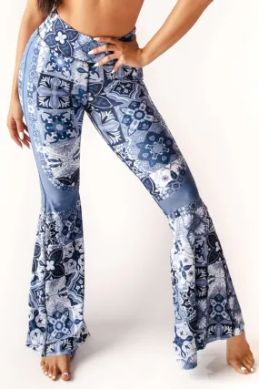 Bell Bottoms 2.0 in Mosaic In Blue