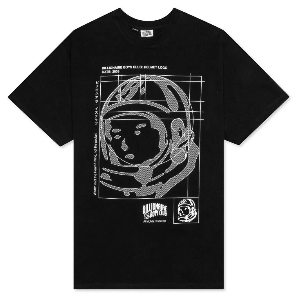 Blueprint S/S Tee - Black