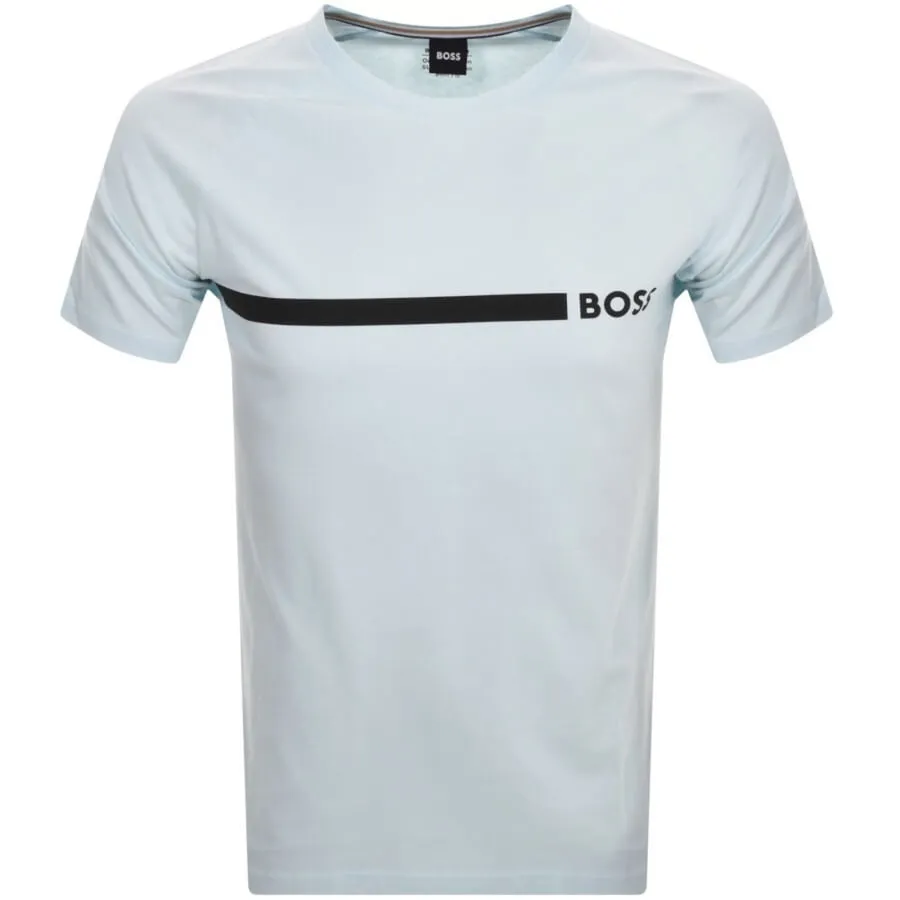 BOSS Slim Fit T Shirt Blue