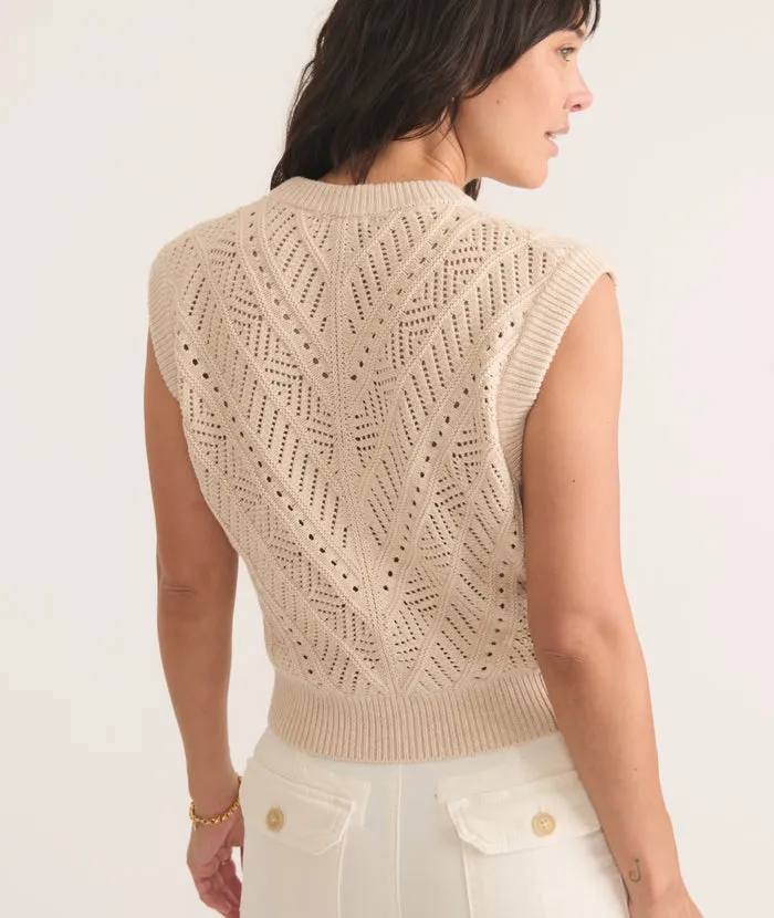 Brooke Sweater Vest - Oatmeal