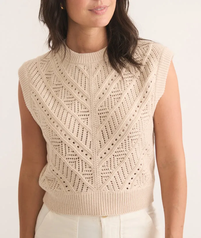 Brooke Sweater Vest - Oatmeal