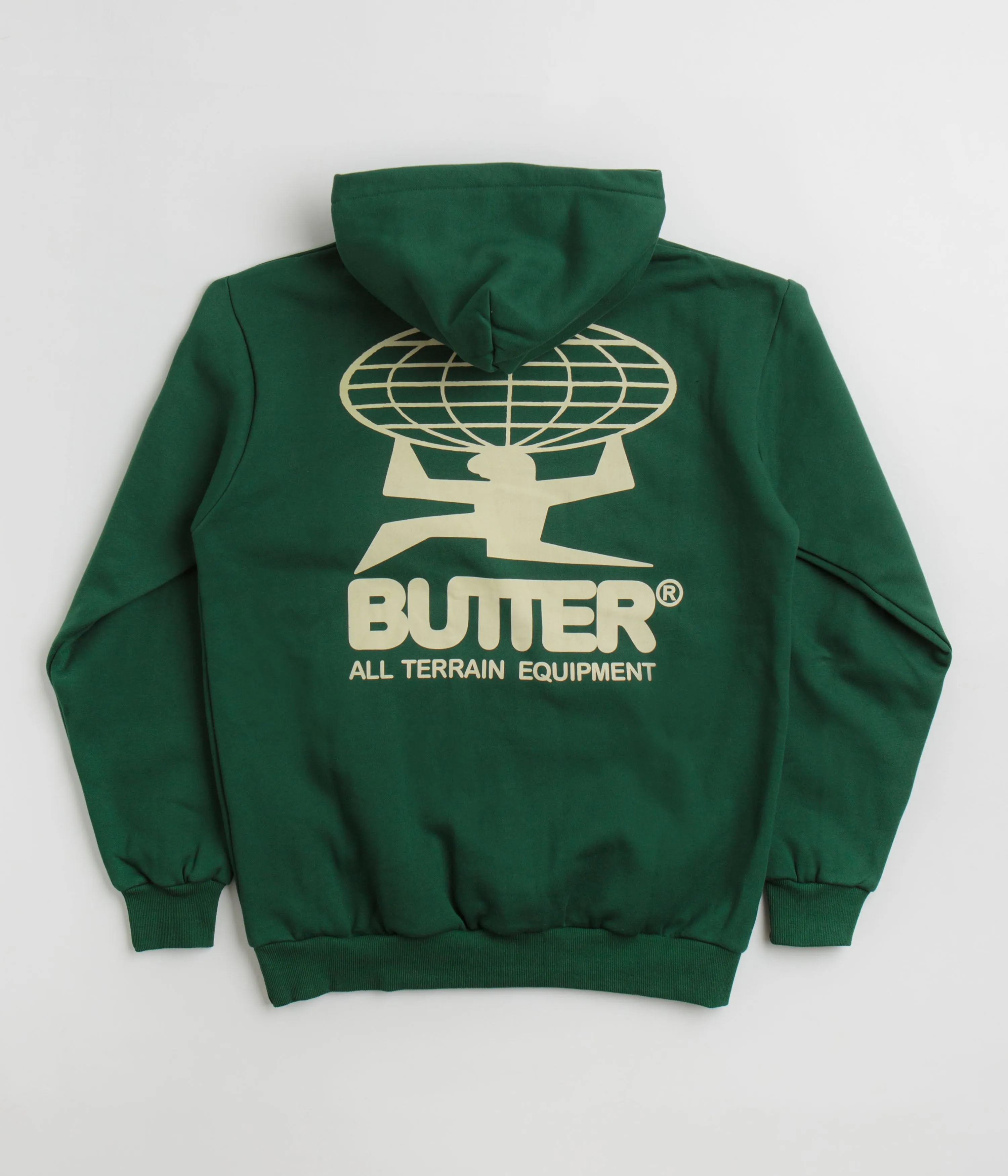 Butter Goods All Terrain Hoodie - Forest Green