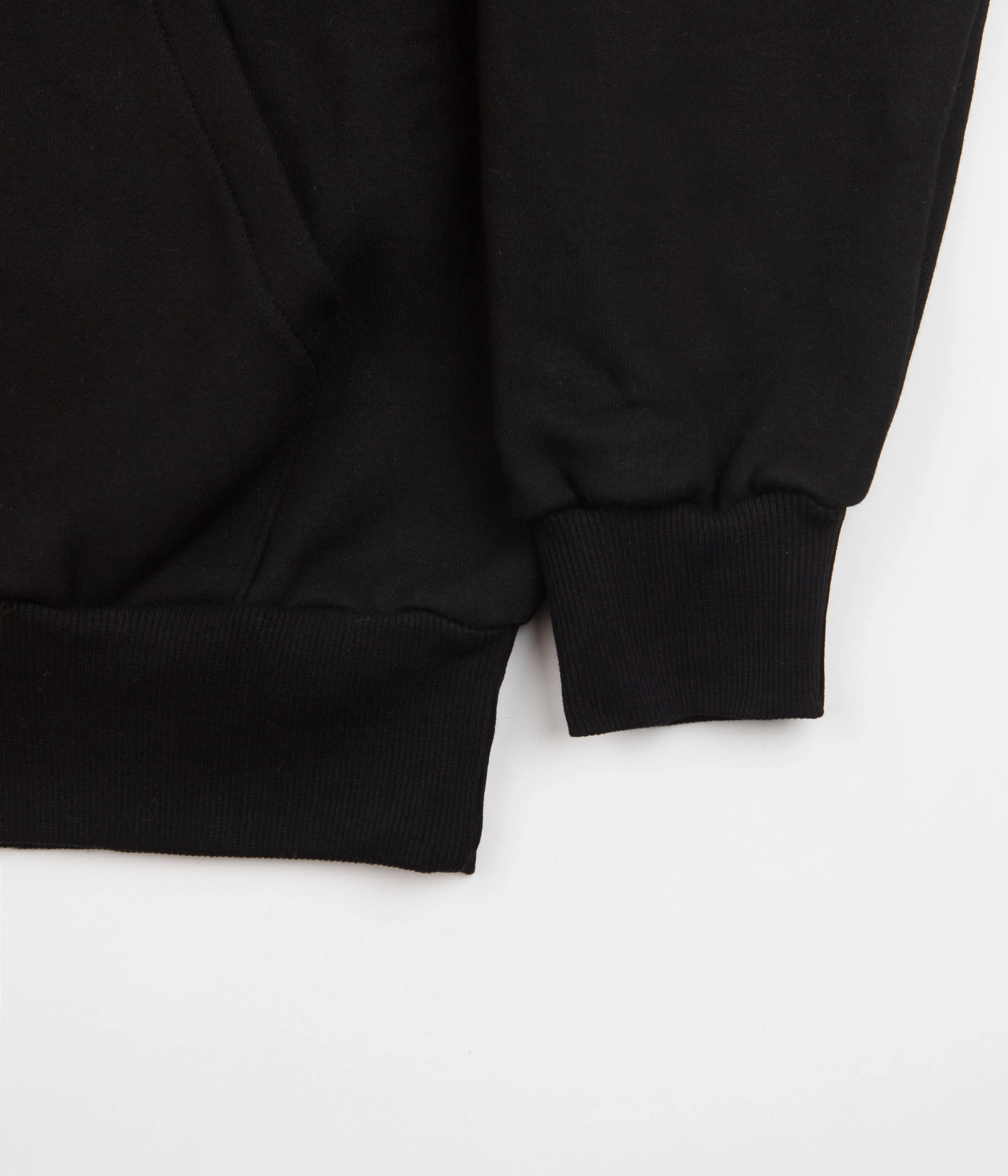 Butter Goods Colours Embroidered Hoodie - Black