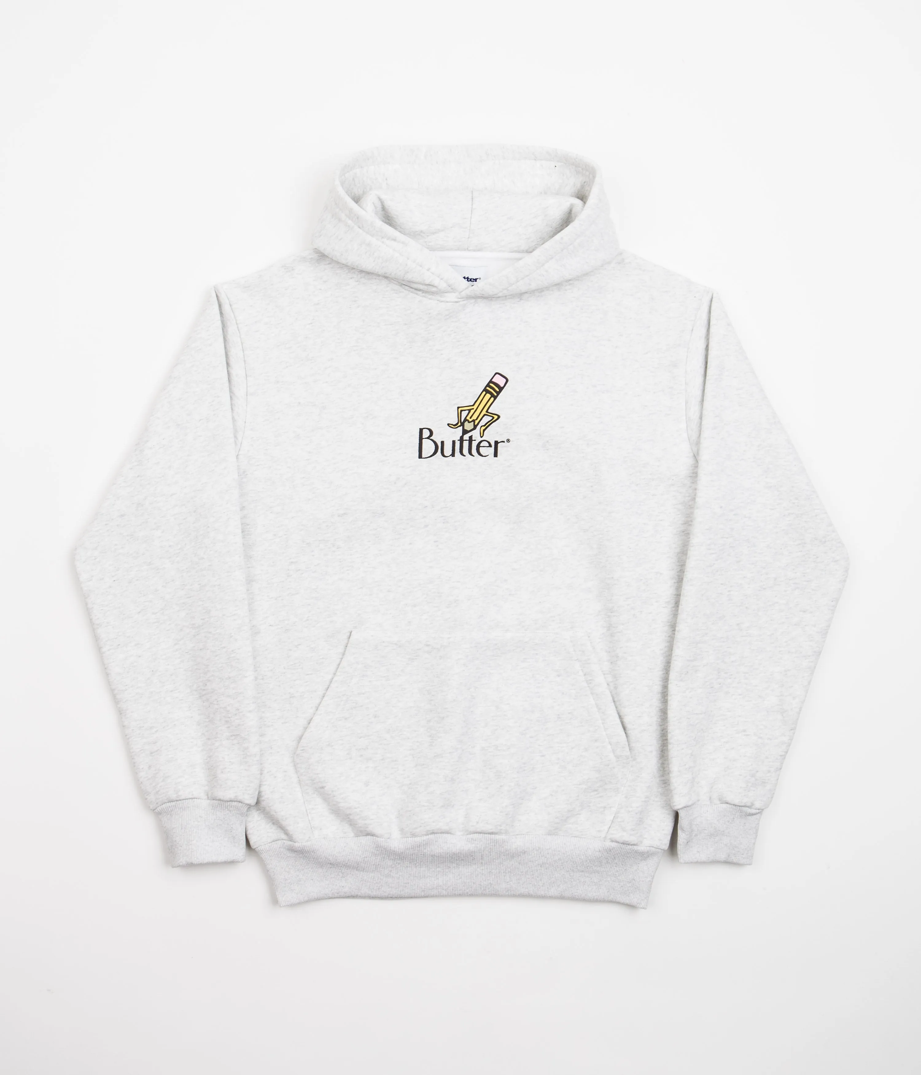 Butter Goods Pencil Hoodie - Heather Grey