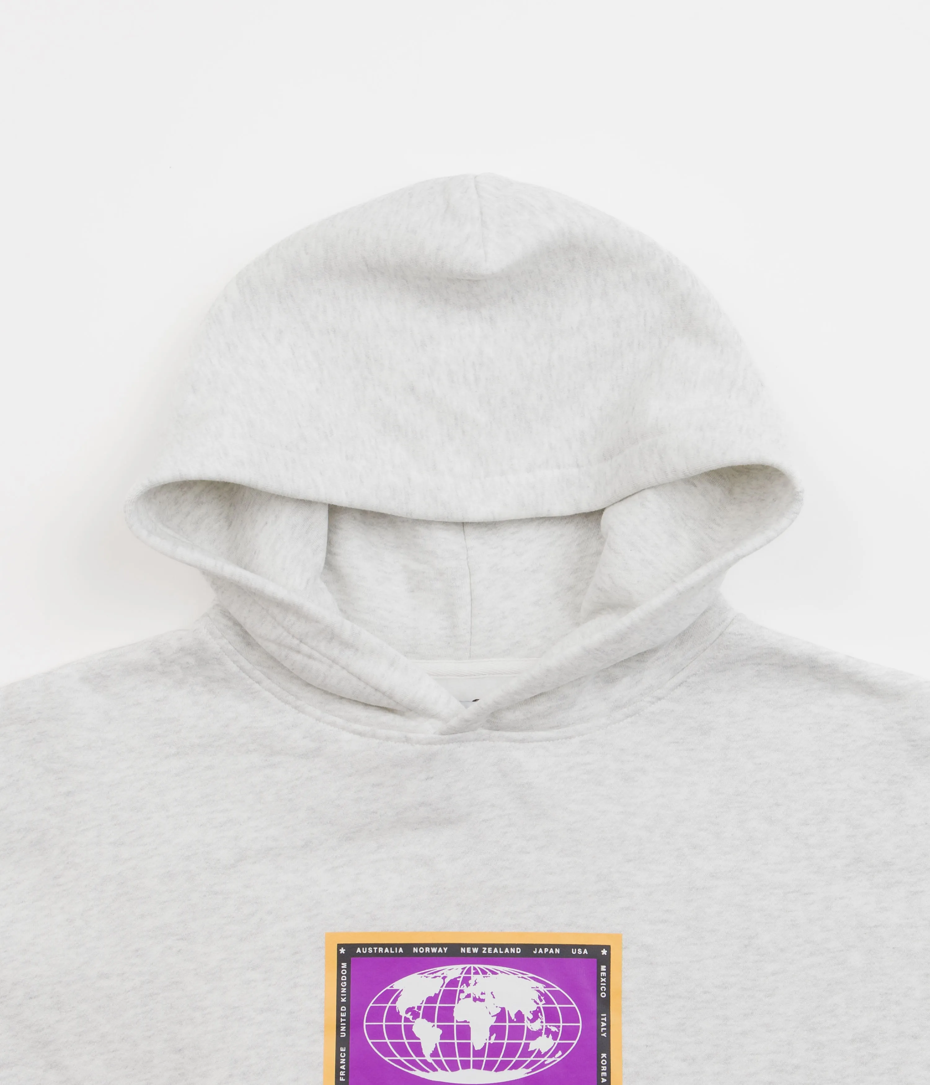 Butter Goods Trek Logo Hoodie - Heather Grey