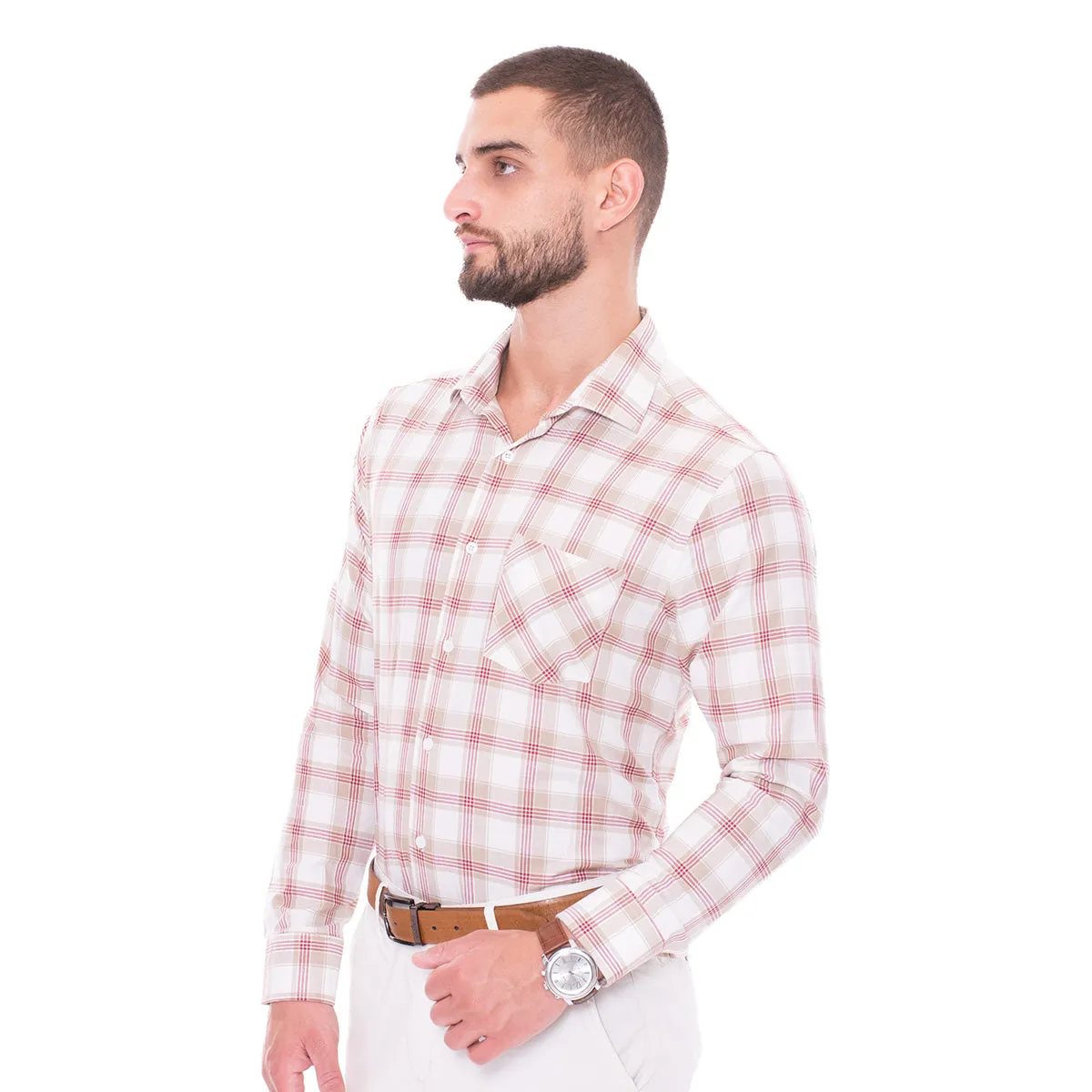 Camisa Beige Aldo Conti