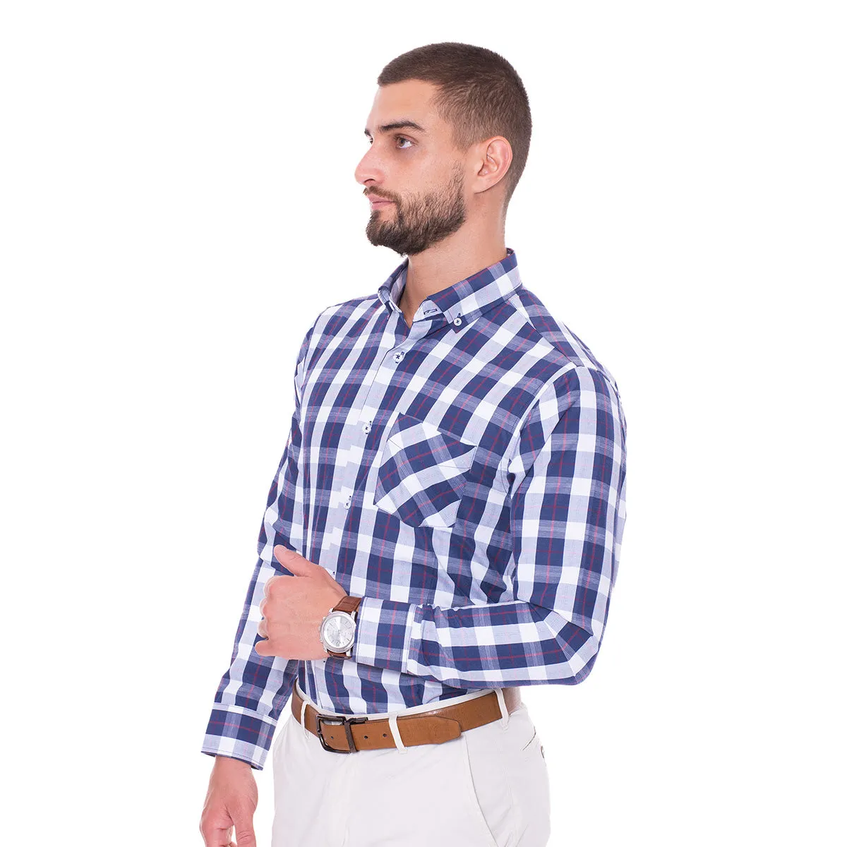 Camisa Marino Aldo Conti