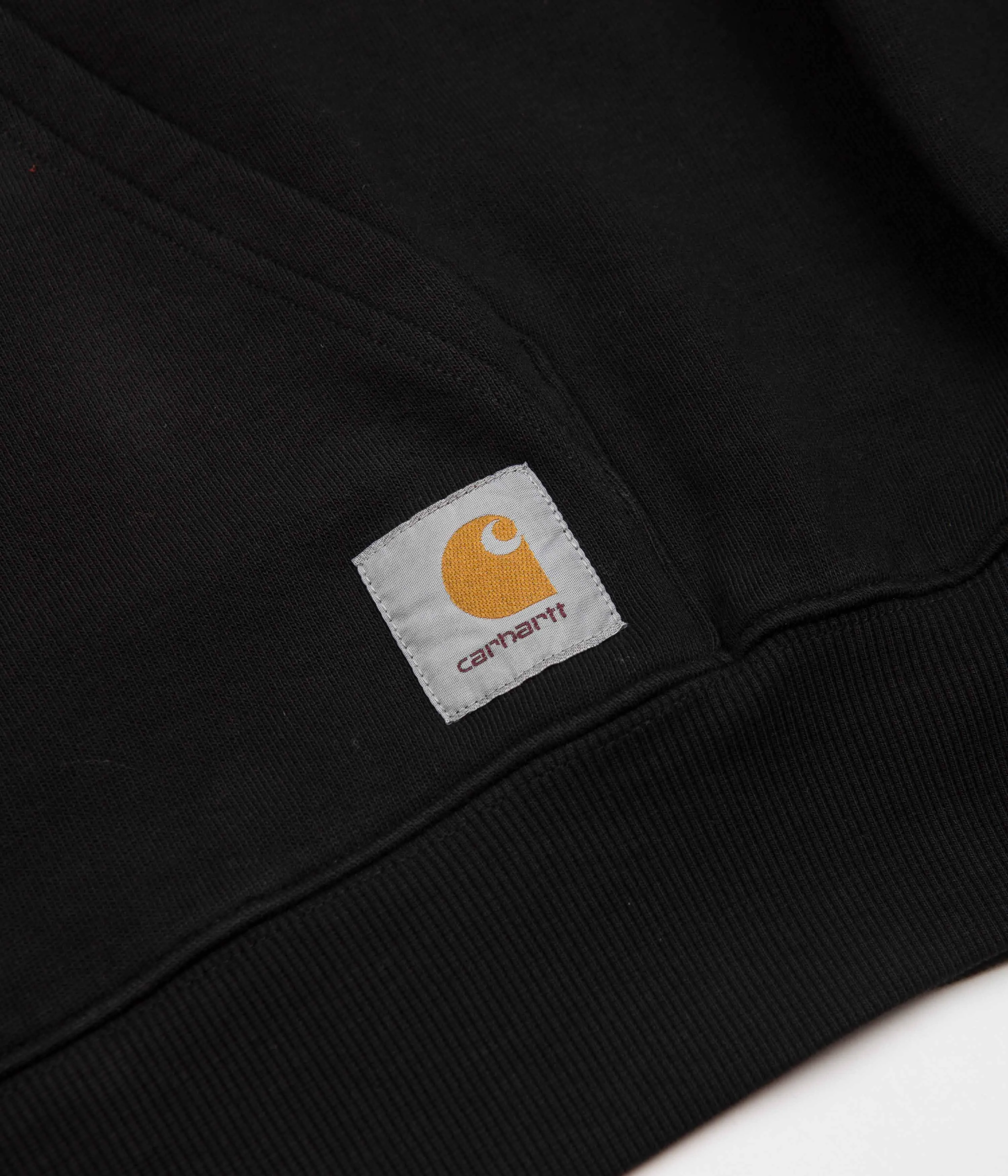 Carhartt Wade Half Zip Hoodie - Black