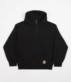 Carhartt Wade Half Zip Hoodie - Black