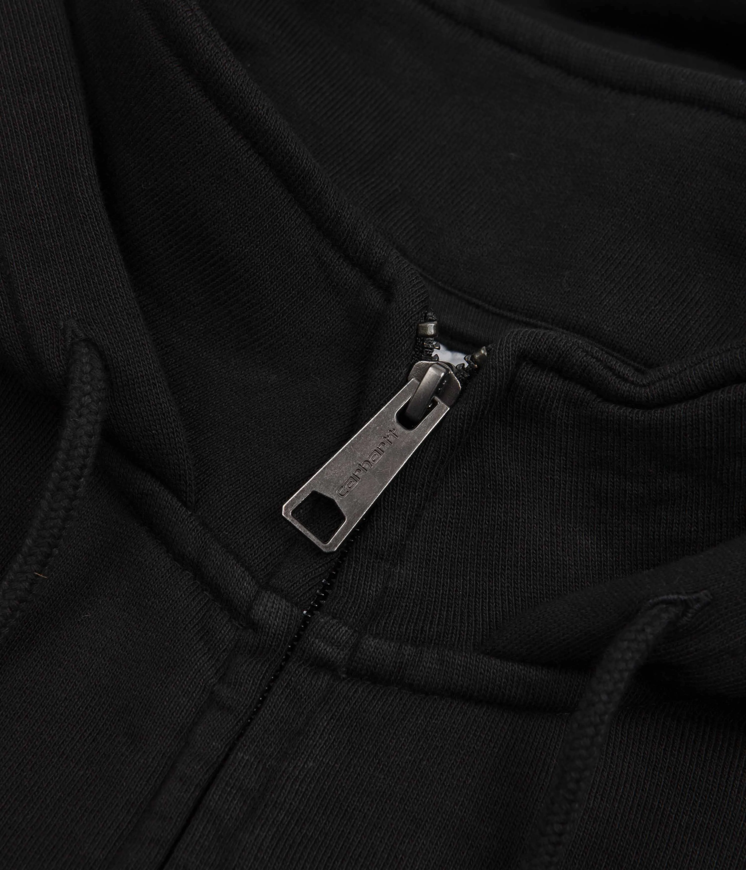 Carhartt Wade Half Zip Hoodie - Black