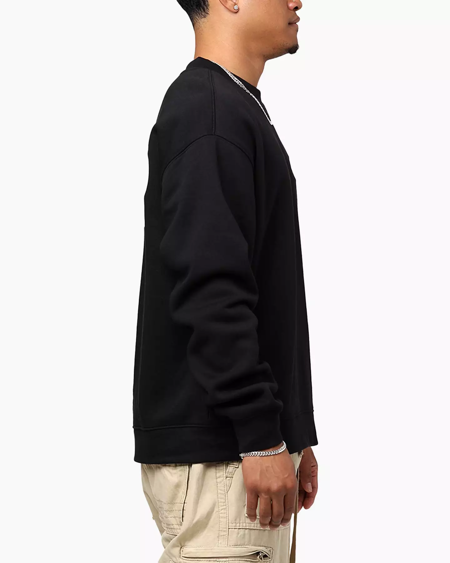 Carre C-Star Oversized Crewneck Black