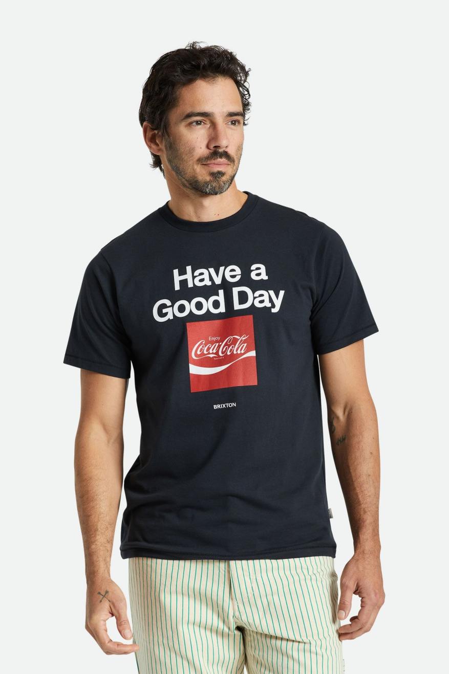 Coca-Cola Good Day S/S Tailored Tee - Black