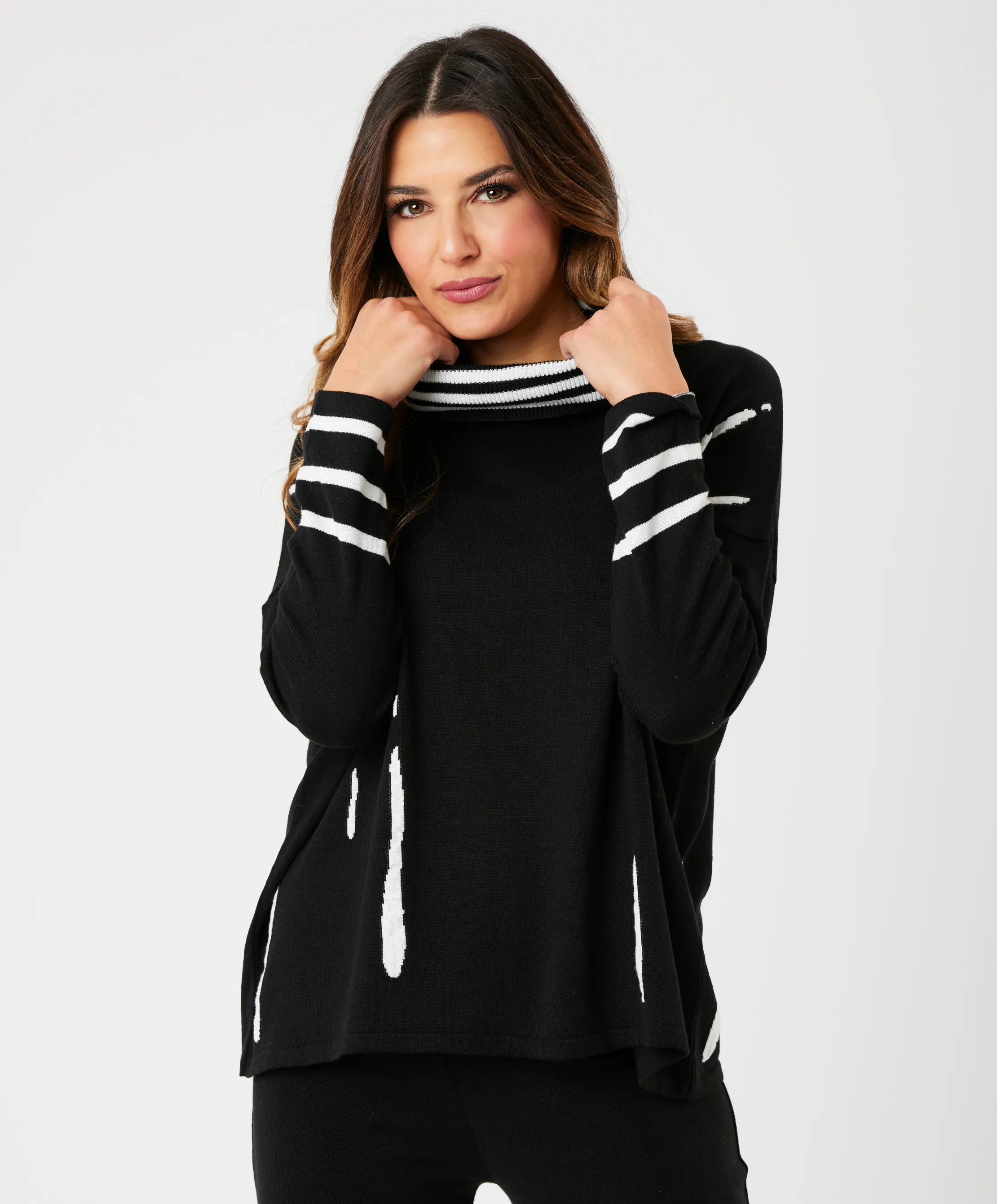 Cowl Neck Oversized Sweater