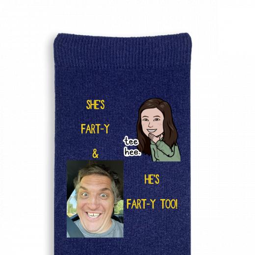 Create Your Own Custom Design Flat Knit Crew Socks - Medium