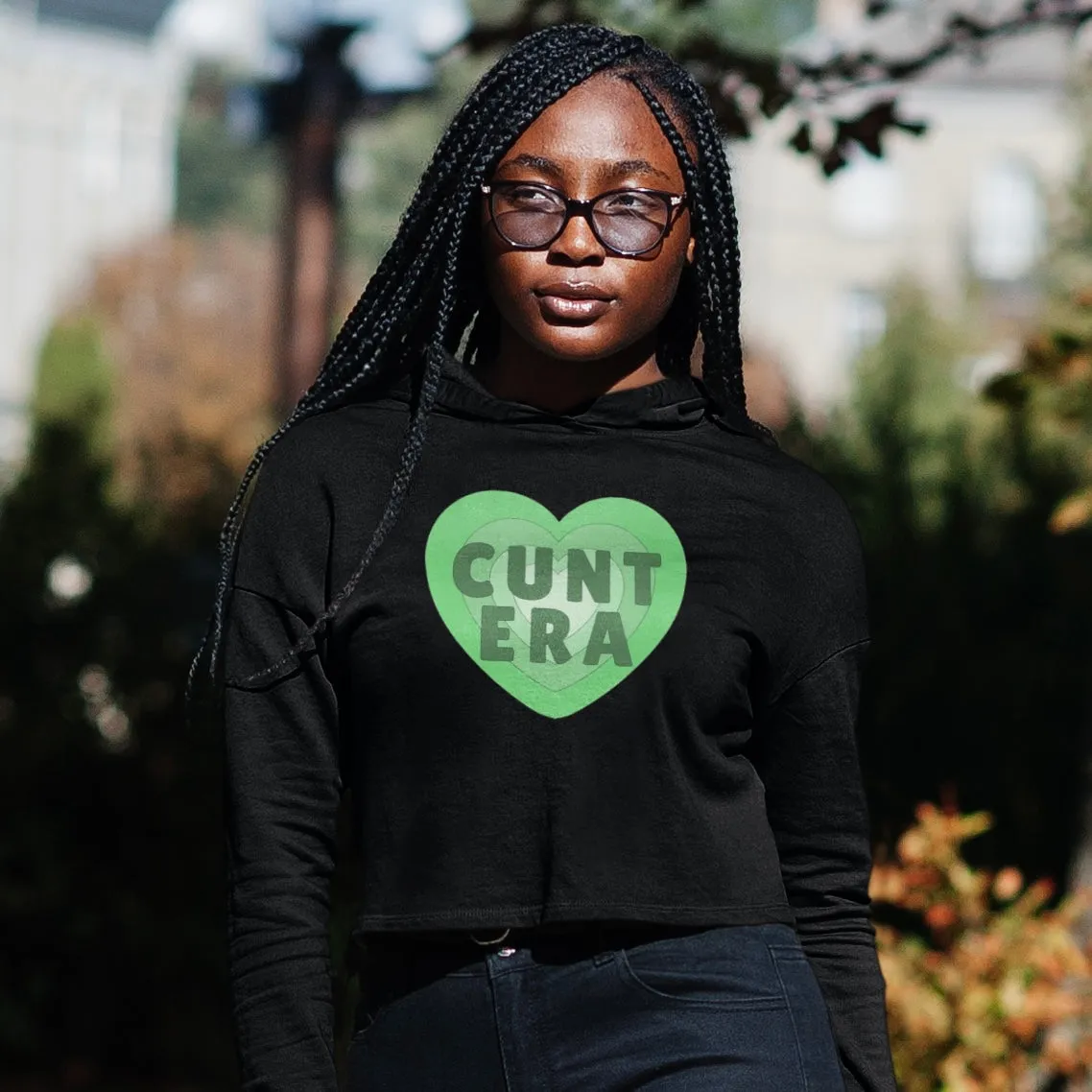 Cunt Era Crop Hoodie