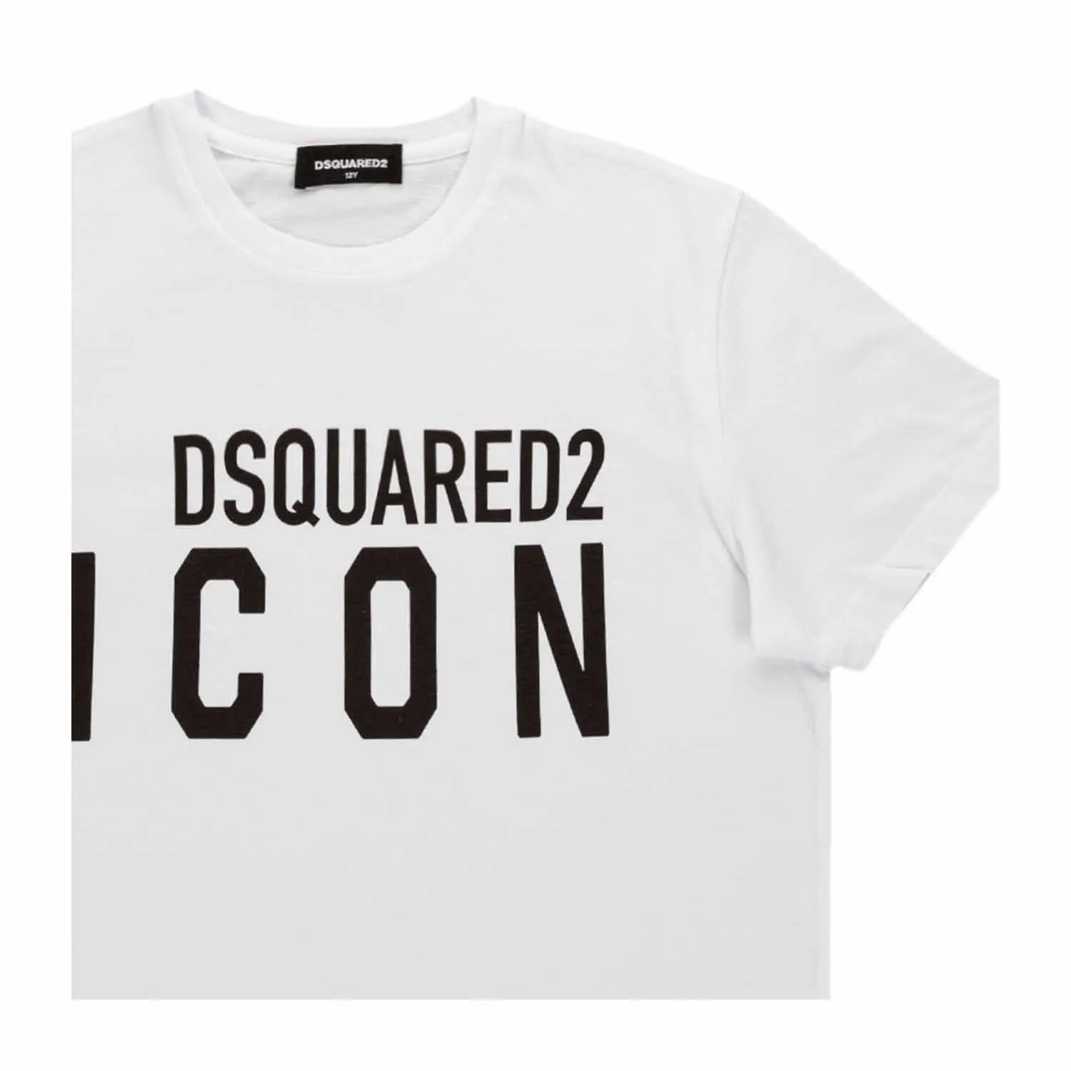 Dsquared2 White Unisex T-Shirt With Logo