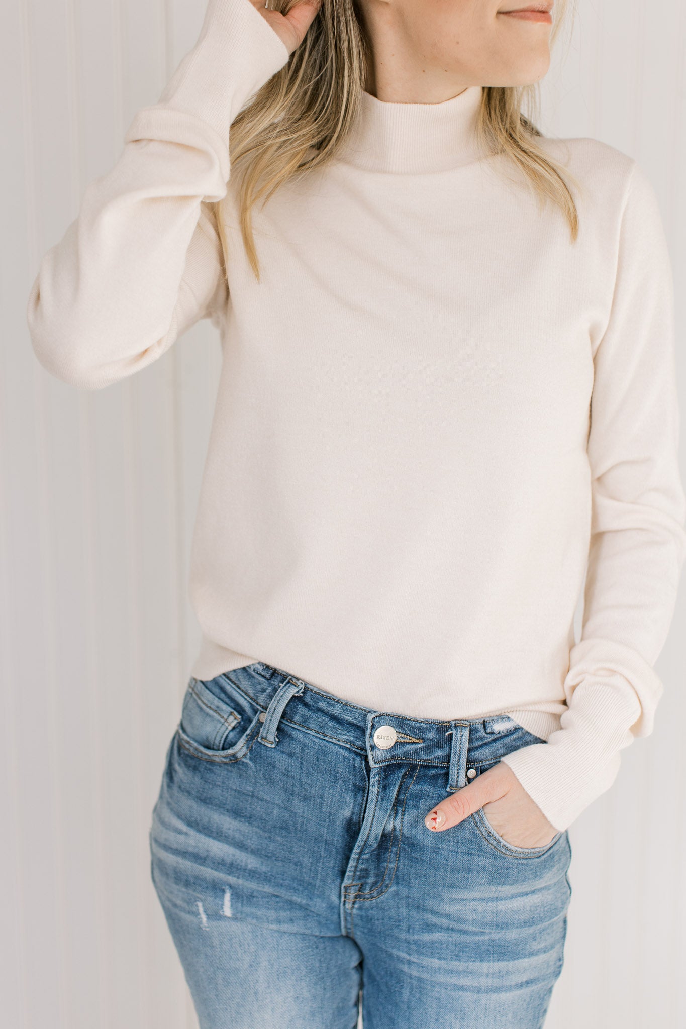 Ecru Soft Sweater