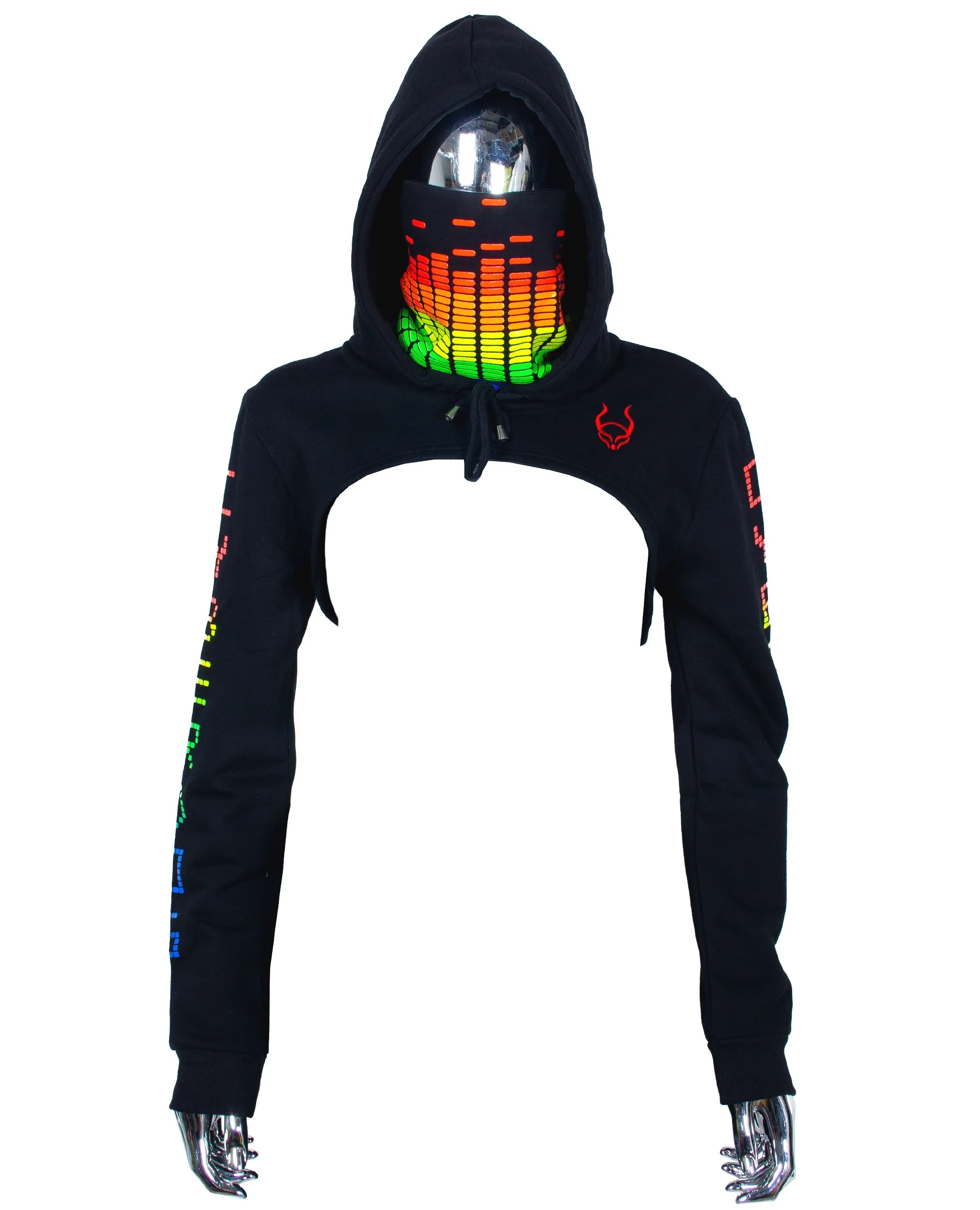 EQUALISER CROP HOODIE