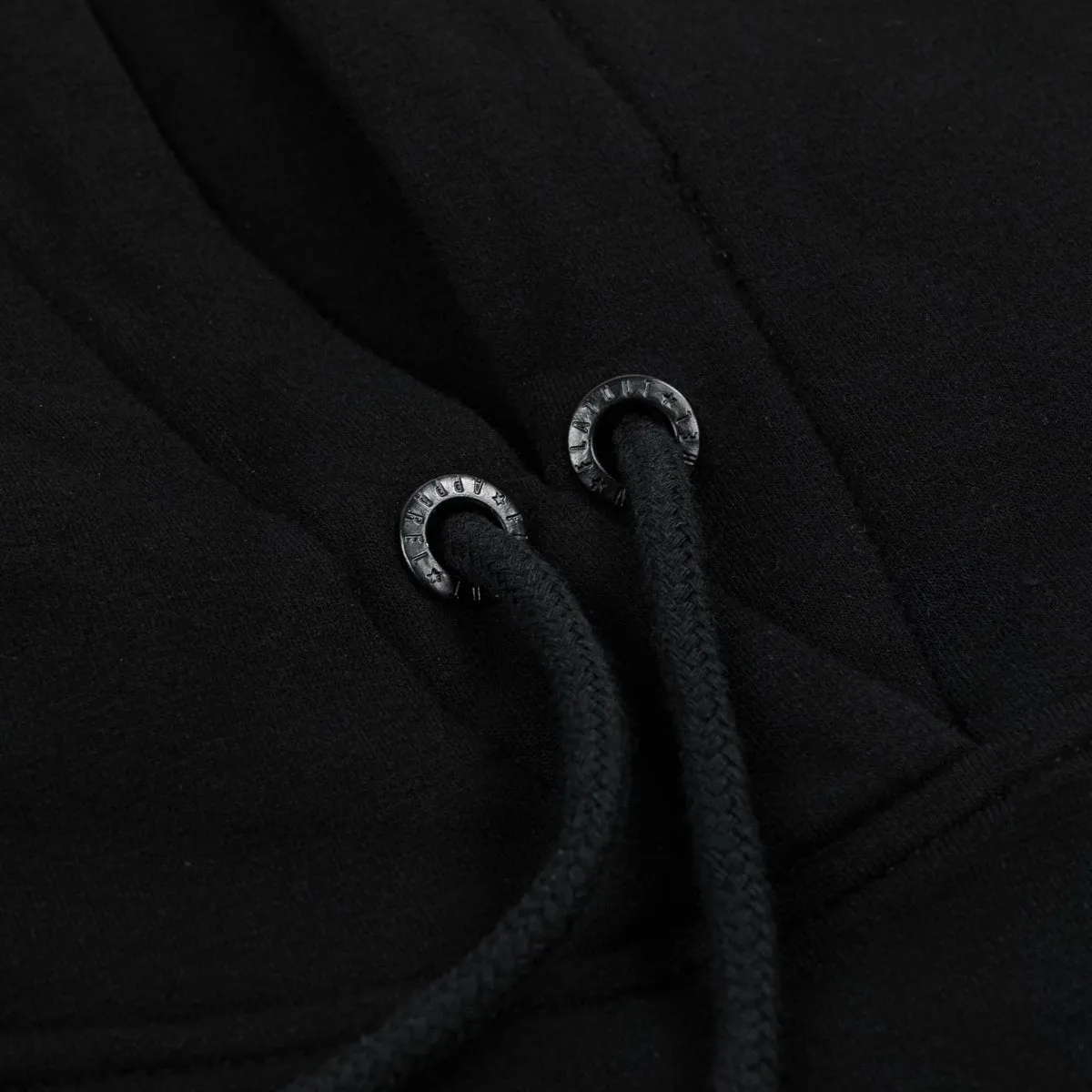 Foundation Crop Hoodie Black