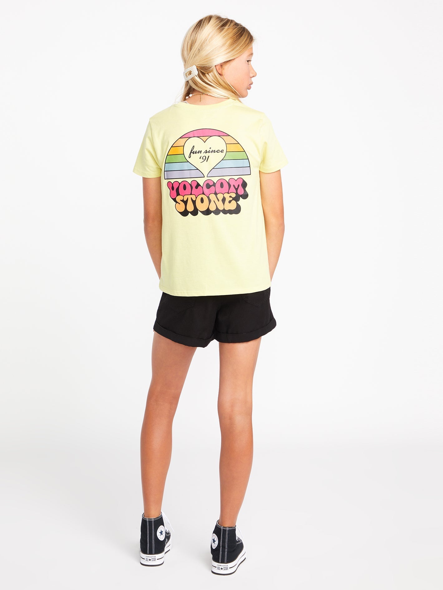 Girls Last Party Short Sleeve Tee - Black