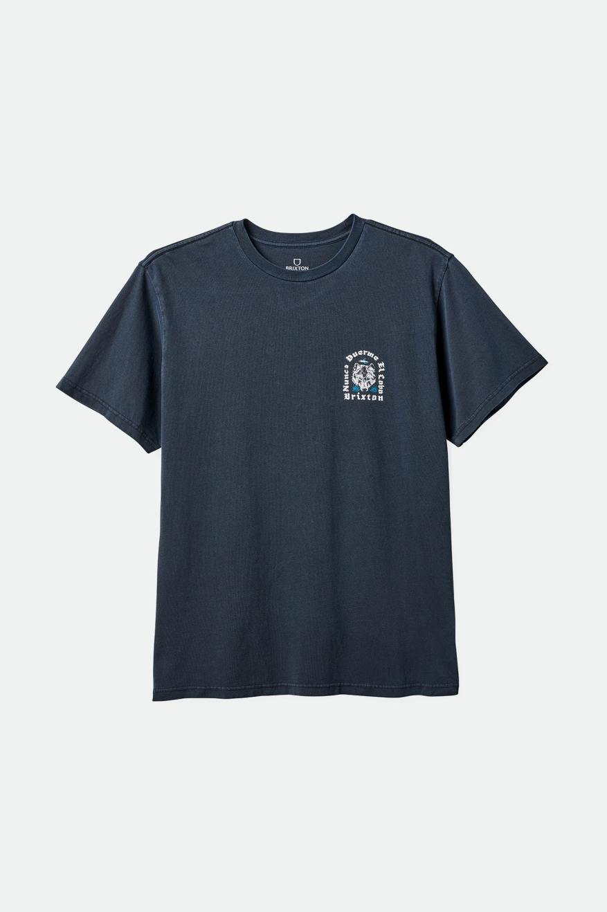 Gorge S/S Standard Tee - Black Worn Wash