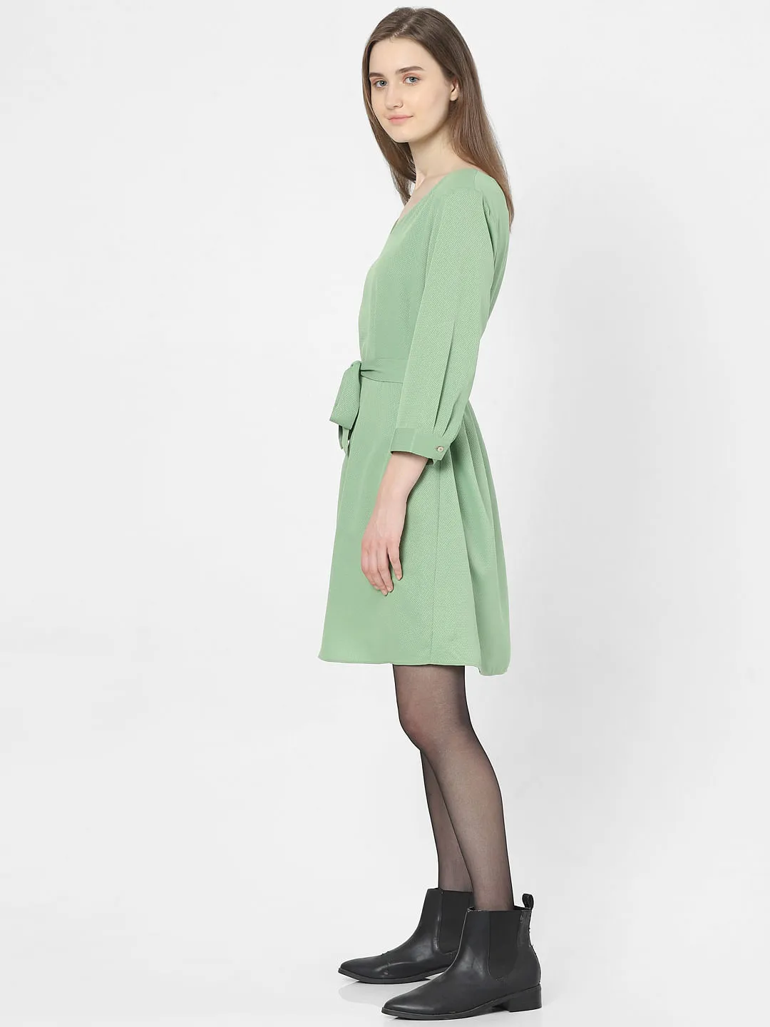 Green Shift Dress