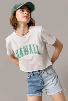 Hawaii Cropped Tee