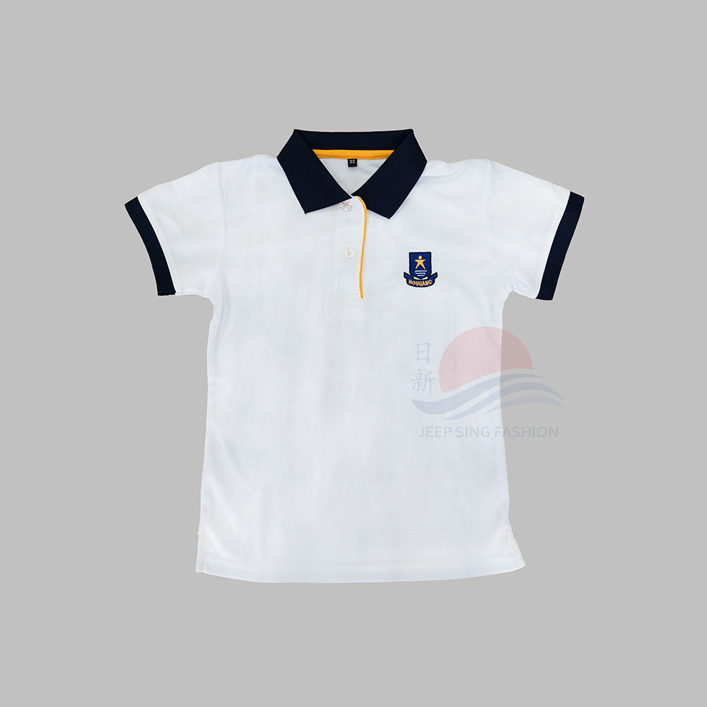 HGSS School Polo Tee (Girl - Black Label)