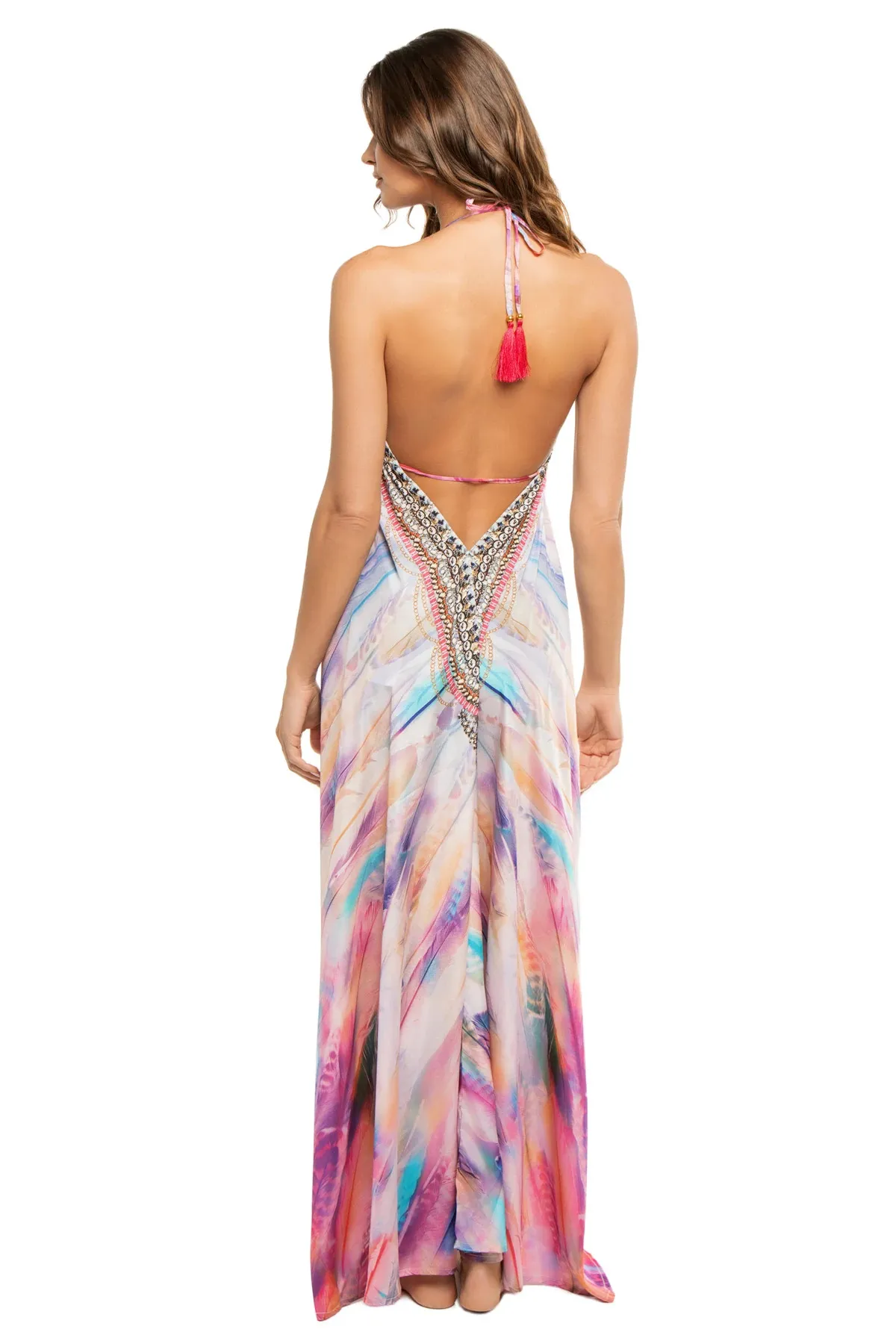 Hi-Low Maxi Dress