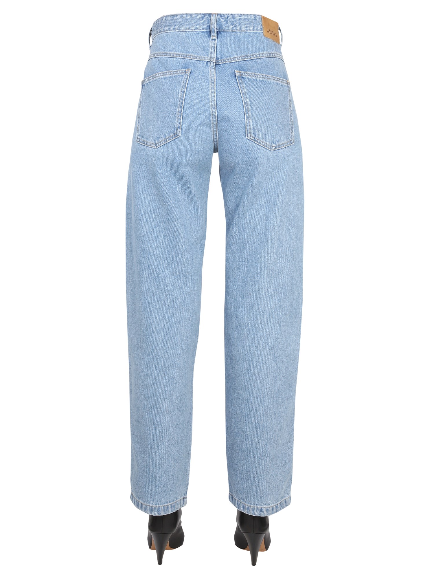 ISABEL MARANT    NADEGE COTTON DENIM JEANS