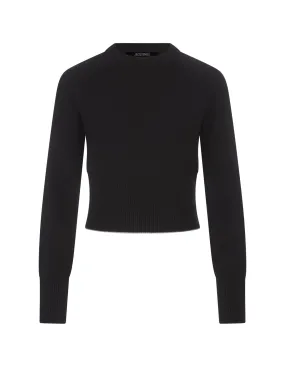 JACQUEMUS Black La Maille Soglia Sweater