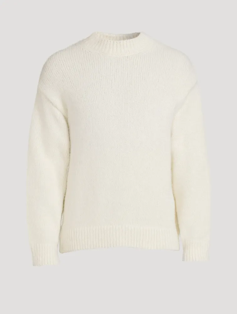 JACQUEMUS La Maille Pavane Jacquard Logo Sweater