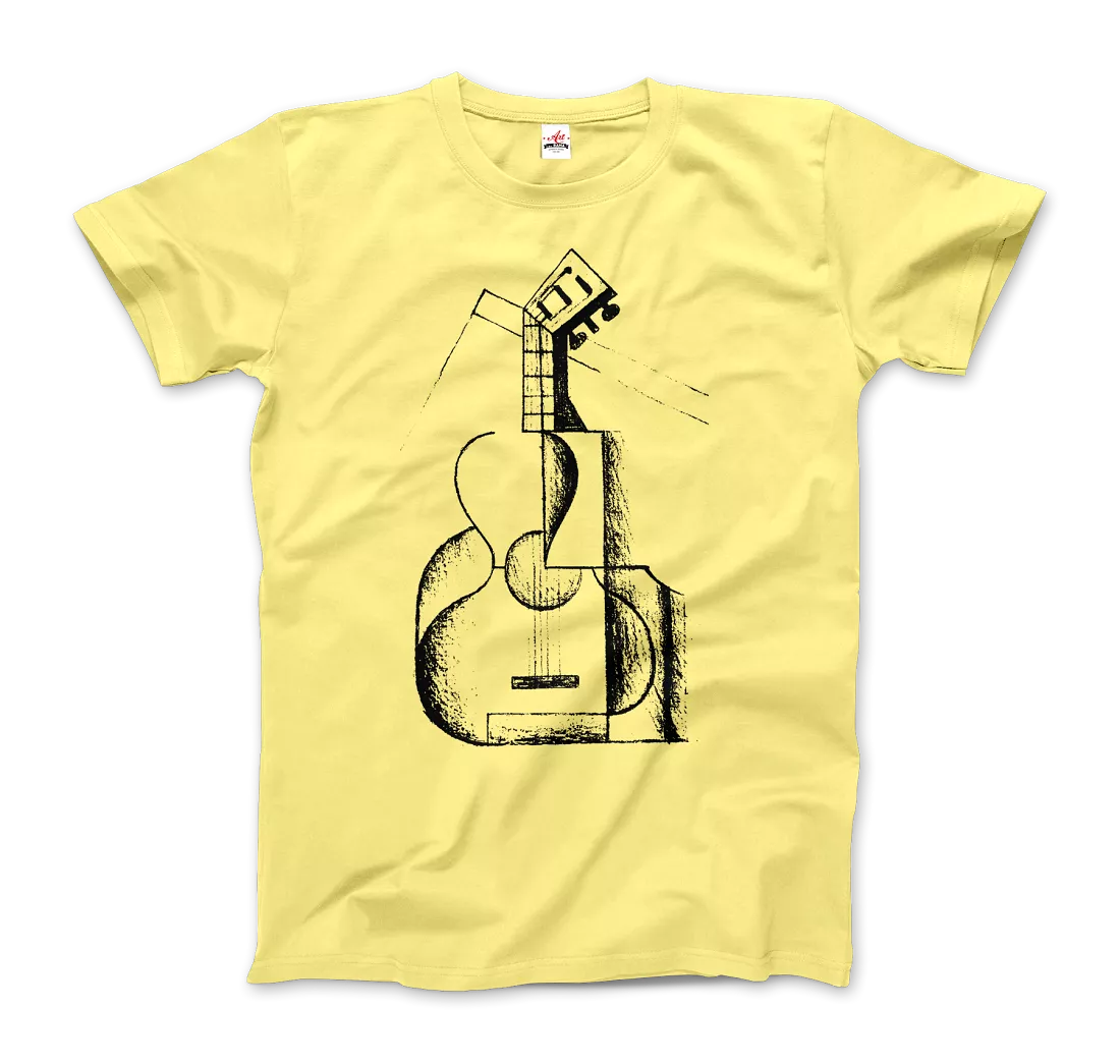 Juan Gris the Guitar 1912 Artwork T-Shirt