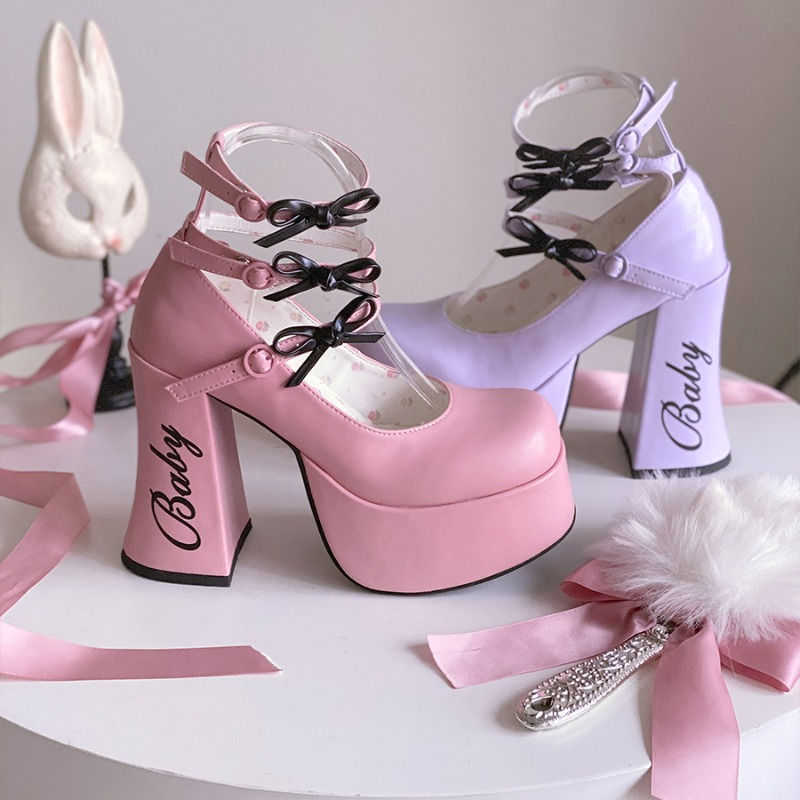 Kawaii Sweet Lolita High Heels - Kimi