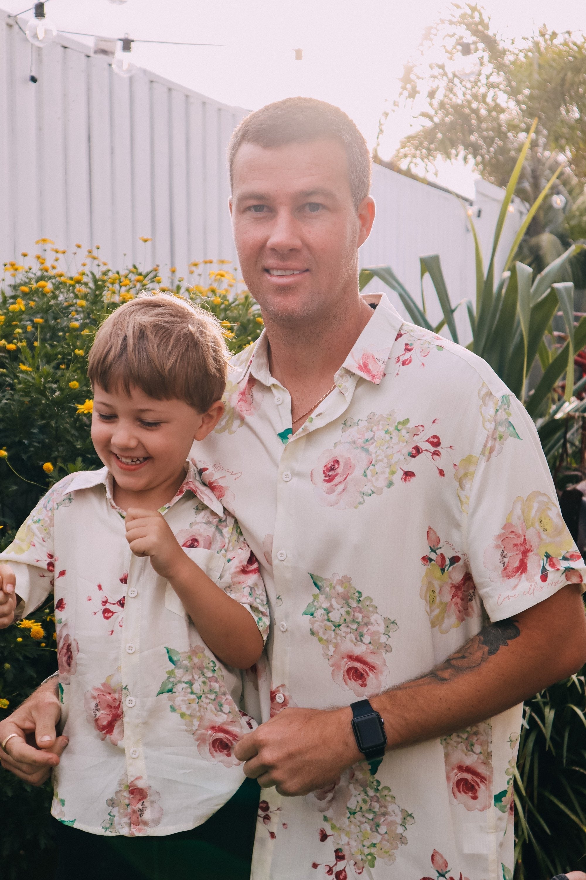 Kid's Button Up Shirt - Exclusive Floral Dream Print