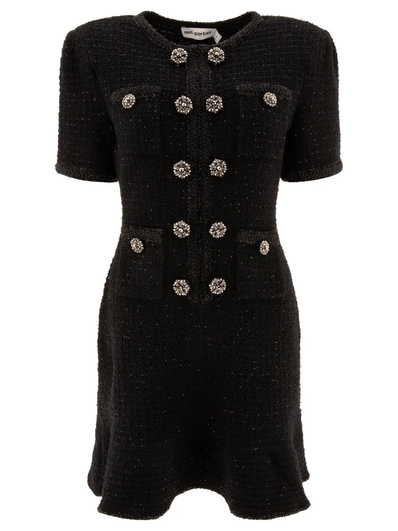 KNIT DRESS WITH BUTTONS