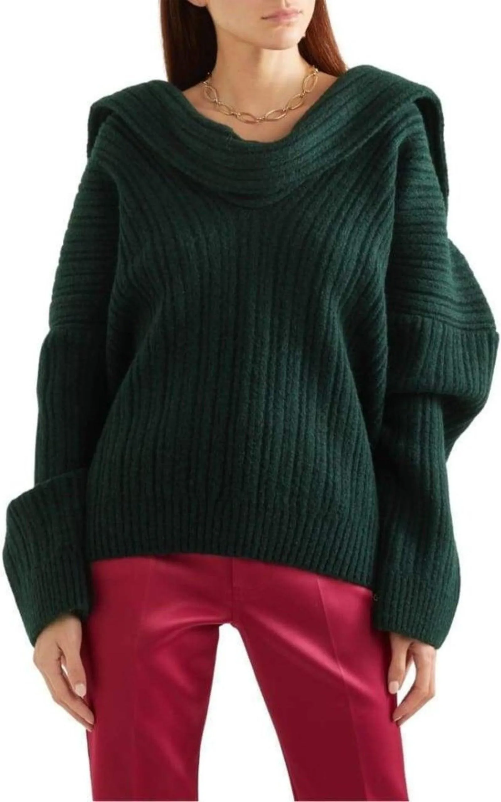 La Maille Ahwa Wool-Blend Sweater