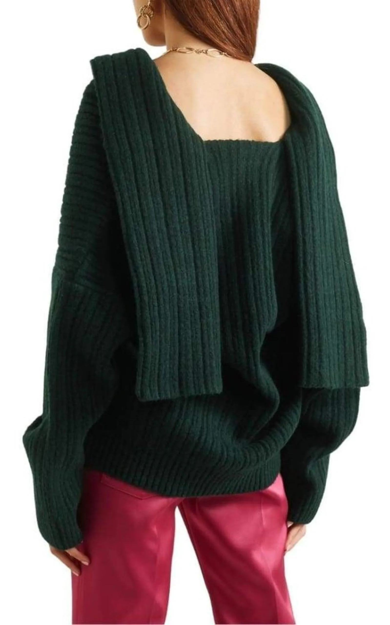 La Maille Ahwa Wool-Blend Sweater