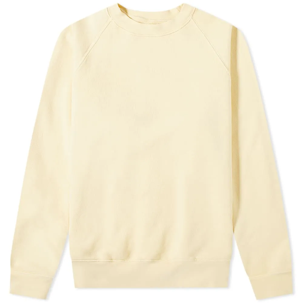 Les Tien Vintage Heavyweight Mock Neck SweatButter