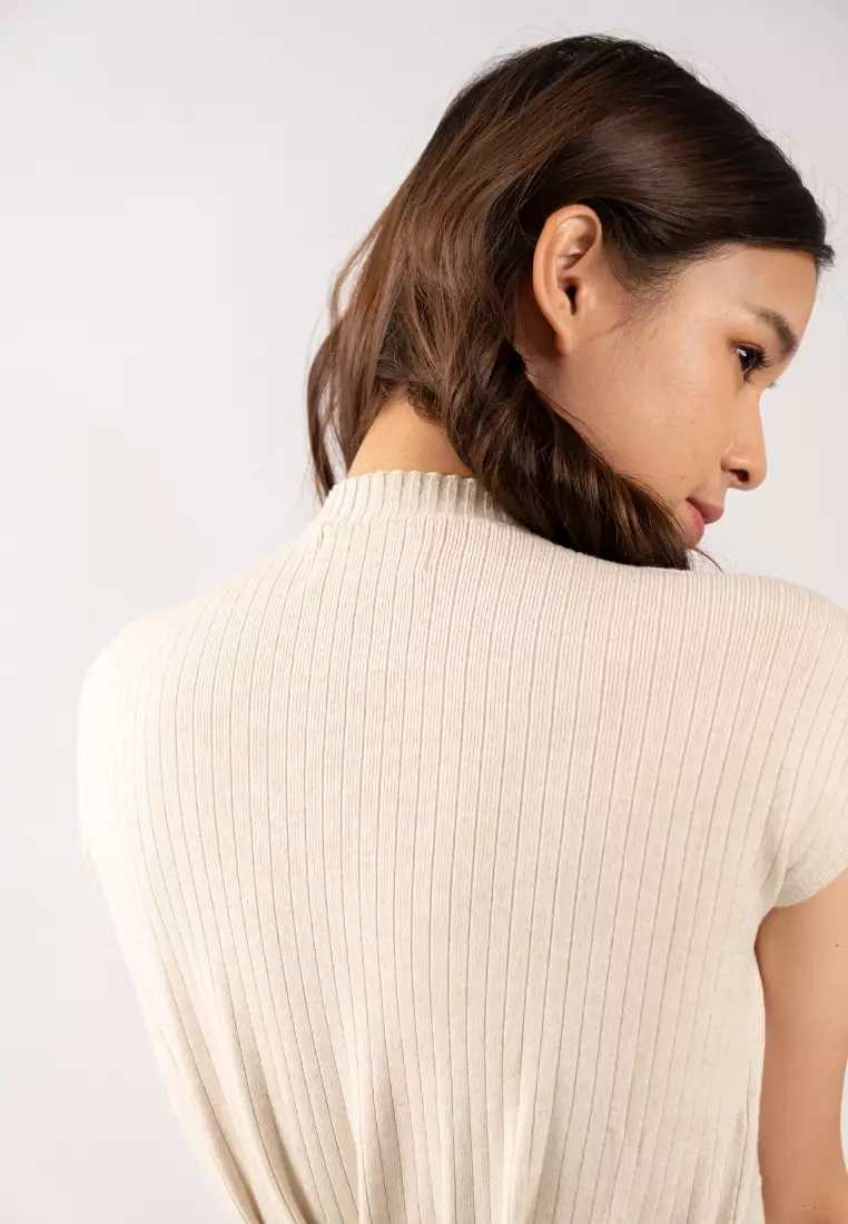 Lovely Threads / Lunarae LUNA MOCK NECK KNIT TOP