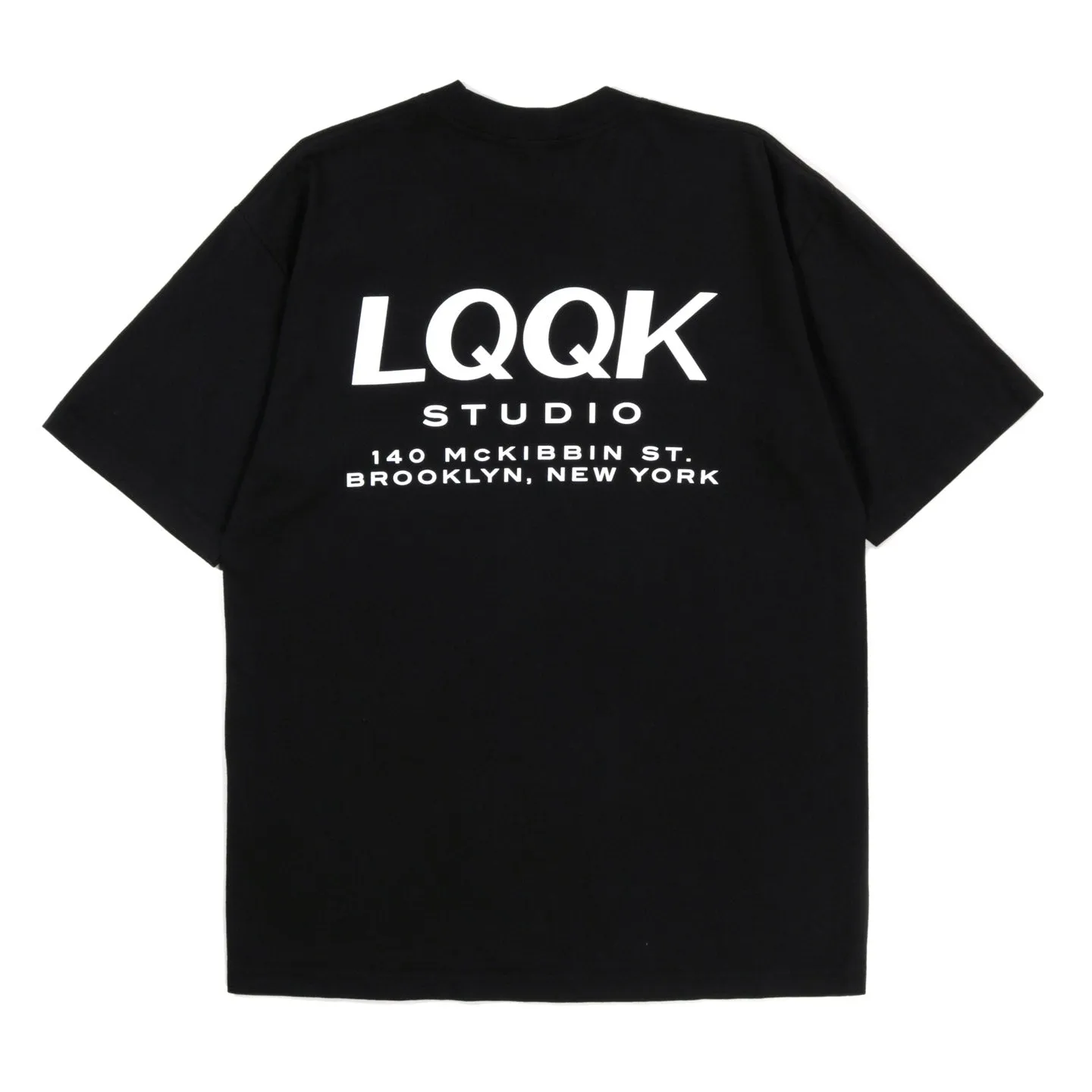 LQQK STUDIO SHOP TEE BLACK